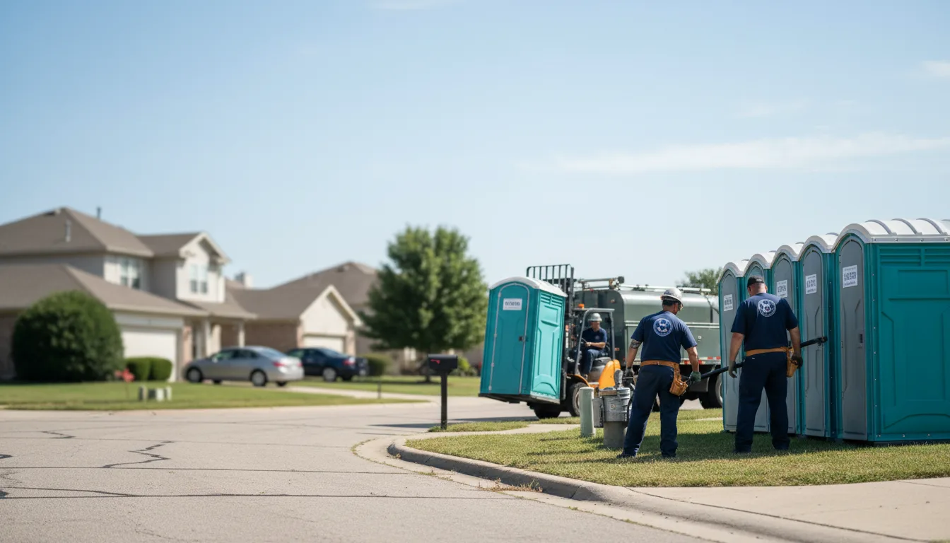 Porta Potty Rental in Sharon Springs, KS near me